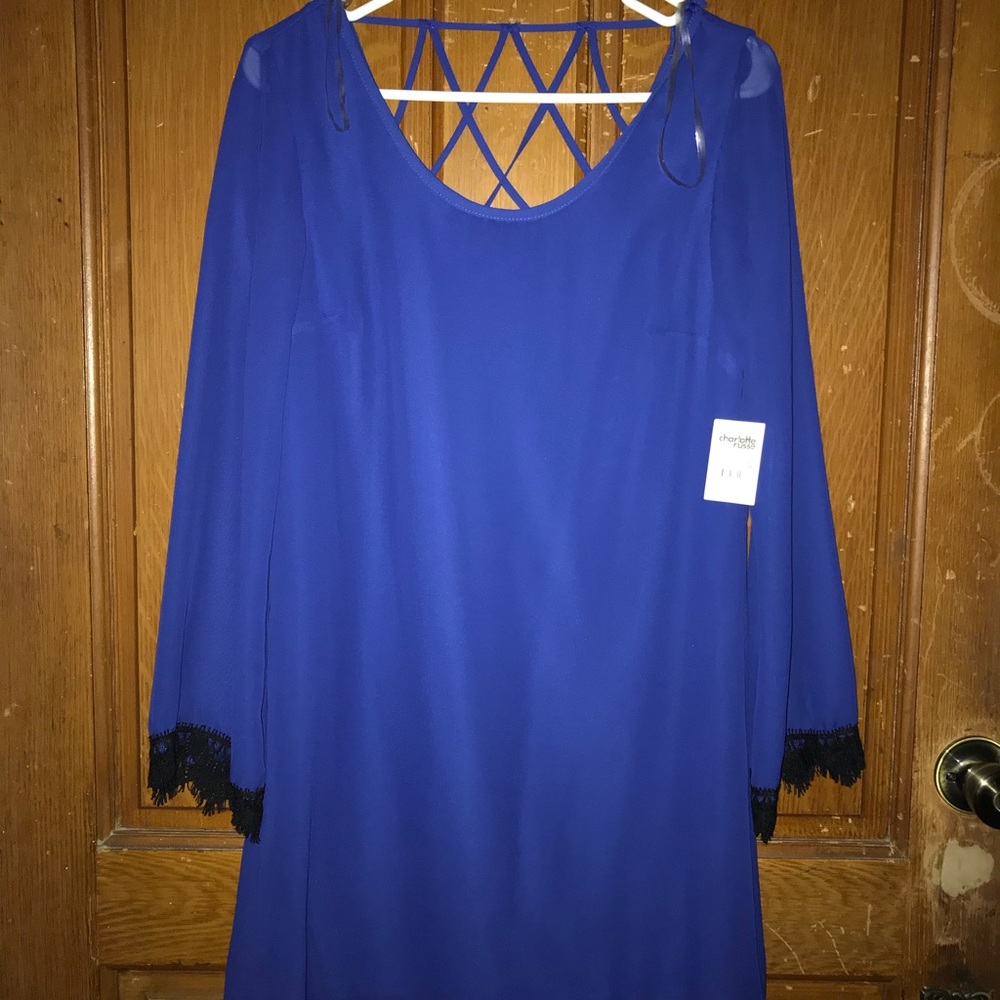 Blue Charlotte Russe dress